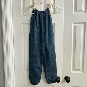Hanna Andersson | Girls Romper / Overalls / One piece Denim Blue Size 5 | 110